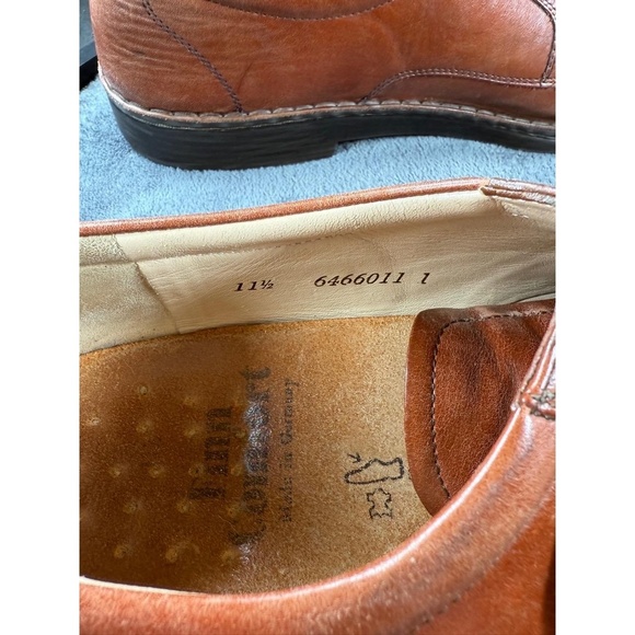 Finn Comfort Lace-up Mens Size 11.5 Brown Comfort Leather European Crafted - Picture 5 of 5